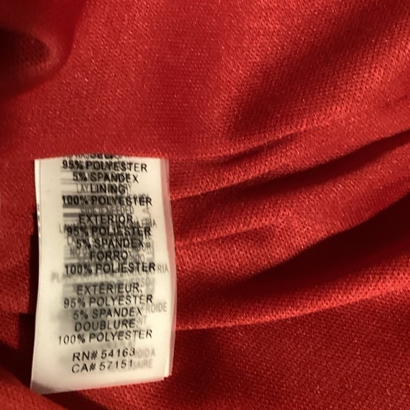 NWT Guess V-Neck Long Sleeve Twist Knot Waist Tulip Hem Sheath Dress Size 12 - Picture 7 of 8